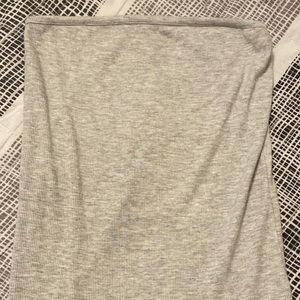 Gray Joah Brown tube Top
